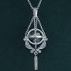 Pendentif globe terrestre Lapis