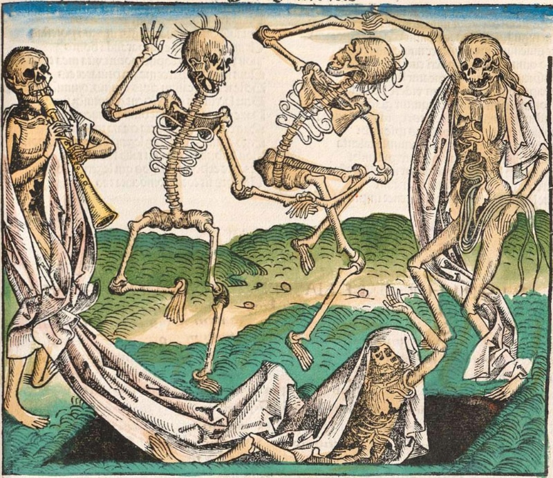 Michale Wolgemut 1493 Danse Macabre
