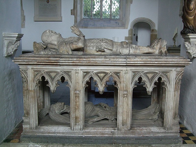 Transi & gisant du Comte d'Arundel mort en 1435