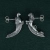 Boucles d'oreilles proue lion & perroquet Bestions